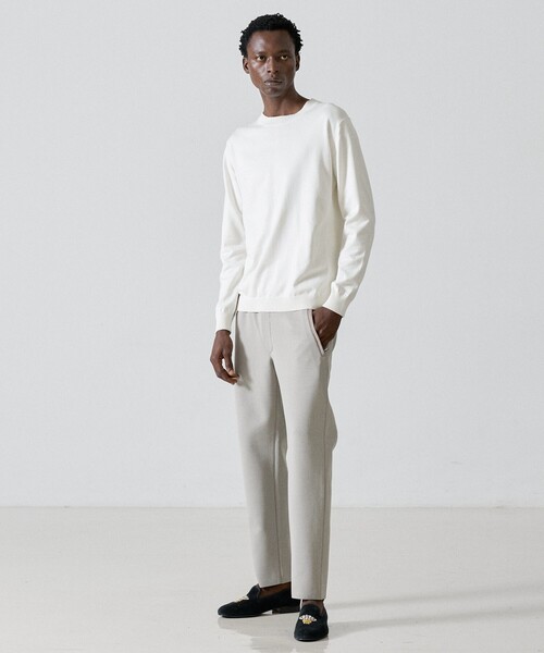 DESIGNWORKS（デザインワークス）の「【セットアップ対応】レトロ ニット パンツ（その他パンツ・メンズ・ブラック/グレイッシュベージュ・46/48/50）」の22枚目の写真