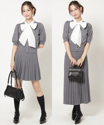 【Knit setup Series】プリーツニットスカート
