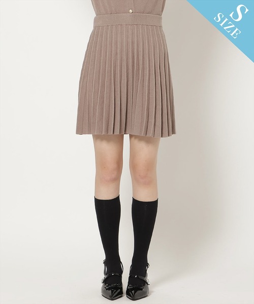 WILLSELECTION(ウィルセレクション)の「【Knit setup Series】プリーツニットスカート(スカート・レディース・ブラック/グレー/モカ/ブルー・M/S)」の10枚目の写真