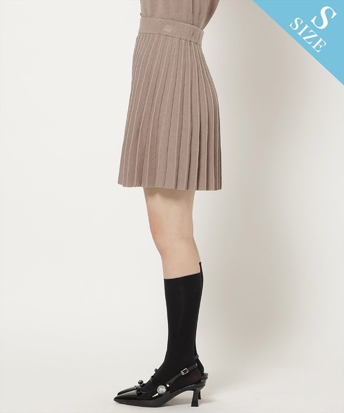 WILLSELECTION(ウィルセレクション)の「【Knit setup Series】プリーツニットスカート(スカート・レディース・ブラック/グレー/モカ/ブルー・M/S)」の11枚目の写真