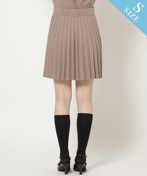 WILLSELECTION(ウィルセレクション)の「【Knit setup Series】プリーツニットスカート(スカート・レディース・ブラック/グレー/モカ/ブルー・M/S)」の12枚目の写真