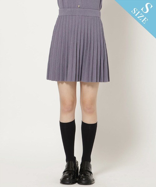WILLSELECTION(ウィルセレクション)の「【Knit setup Series】プリーツニットスカート(スカート・レディース・ブラック/グレー/モカ/ブルー・M/S)」の18枚目の写真