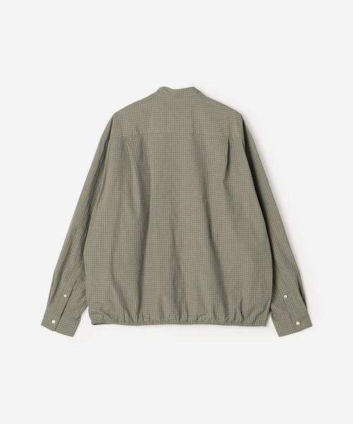 GYMPHLEX(ジムフレックス)の「Gymphlex | コットンタイプライター レギュラーカラーシャツ CHECK MEN(シャツ/ブラウス・メンズ・ベージュ系その他・M/L)」の4枚目の写真