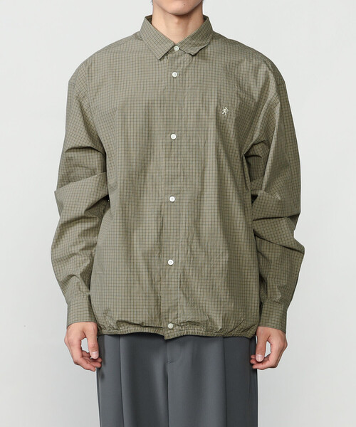 GYMPHLEX(ジムフレックス)の「Gymphlex | コットンタイプライター レギュラーカラーシャツ CHECK MEN(シャツ/ブラウス・メンズ・ベージュ系その他・M/L)」の10枚目の写真