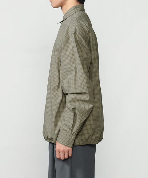 GYMPHLEX(ジムフレックス)の「Gymphlex | コットンタイプライター レギュラーカラーシャツ CHECK MEN(シャツ/ブラウス・メンズ・ベージュ系その他・M/L)」の11枚目の写真