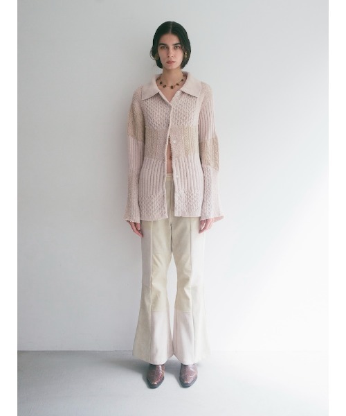 Ruh Dhan(ルーダン)の「Patchwork Flair Pants(その他パンツ・レディース・ブラック/ブラウン系その他/アイボリー・FREE)」の18枚目の写真