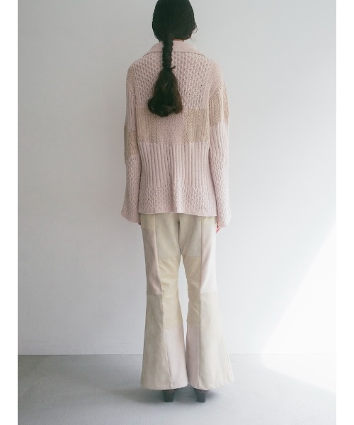 Ruh Dhan(ルーダン)の「Patchwork Flair Pants(その他パンツ・レディース・ブラック/ブラウン系その他/アイボリー・FREE)」の19枚目の写真