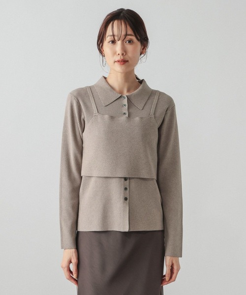 GLOBAL WORK(グローバルワーク)の「アンチピリングなめらかベストセット/1017902(Tシャツ/カットソー・レディース・レッド系その他7/ベージュ系その他3/アイボリー/ブラック・LARGE/MEDIUM)」の20枚目の写真