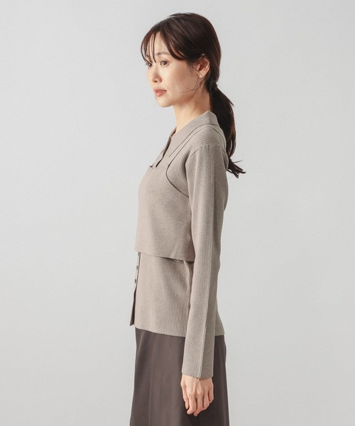 GLOBAL WORK(グローバルワーク)の「アンチピリングなめらかベストセット/1017902(Tシャツ/カットソー・レディース・レッド系その他7/ベージュ系その他3/アイボリー/ブラック・LARGE/MEDIUM)」の21枚目の写真