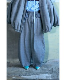 ENFOLD（エンフォルド）の「STRIGHT COCOON PANTS（スラックス・レディース）」