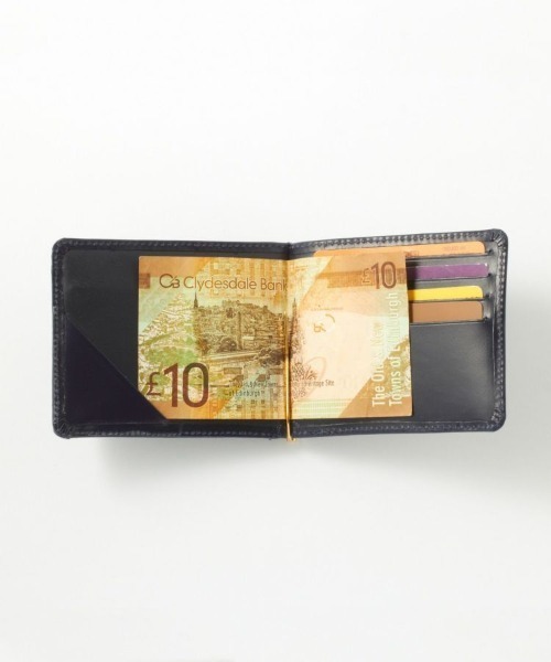 GLENROYAL（グレンロイヤル）の「【GLENROYAL/グレンロイヤル】MONEY CLIP WITH COIN POCKET/マネークリップ (小銭入れ付)（札入れ/マネークリップ・メンズ・ブラウン/ブラック/ダークブラウン/ダークブルー/グレー/グリーン/ボルドー/イエロー/パープル/ブラック系その他・00）」の16枚目の写真