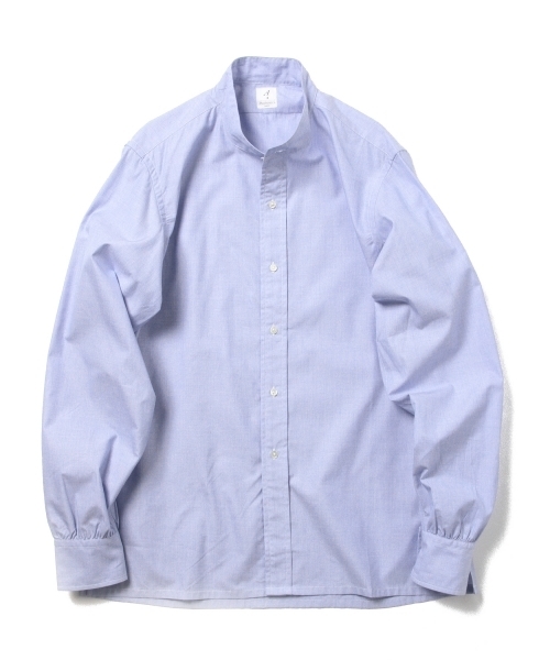 ANATOMICA（アナトミカ）の「ANATOMICA / バンドカラーシャツ（シャツ/ブラウス・メンズ・ホワイト/ブルー・SMALL）」の13枚目の写真