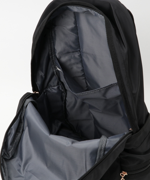 coca（coca）（コカ）の「ママにオススメ！サイドポケット充実のリュックサック（バックパック/リュック・レディース・ブラック/ベージュ/ネイビー/チャコール/カーキ/ブラウン・ONE SIZE）」の11枚目の写真