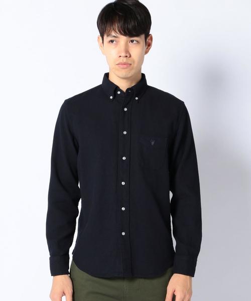 coen(コーエン)の「ワッフルボタンダウンシャツ(シャツ/ブラウス・メンズ・ホワイト/ネイビー・X-LARGE/SMALL/MEDIUM/LARGE)」の12枚目の写真