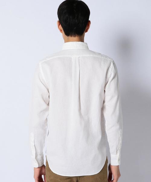 coen(コーエン)の「ワッフルボタンダウンシャツ(シャツ/ブラウス・メンズ・ホワイト/ネイビー・X-LARGE/SMALL/MEDIUM/LARGE)」の10枚目の写真