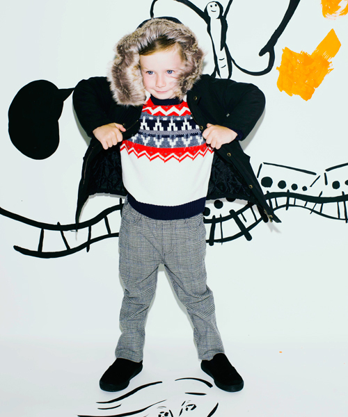 GLOBAL WORK（グローバルワーク）の「【キッズ】ジャガードニットプルオーバー長袖/727124 （ニット/セーター・キッズ・レッド系その他/ブラック系その他・LARGE/SMALL/X-LARGE/MEDIUM）」の10枚目の写真