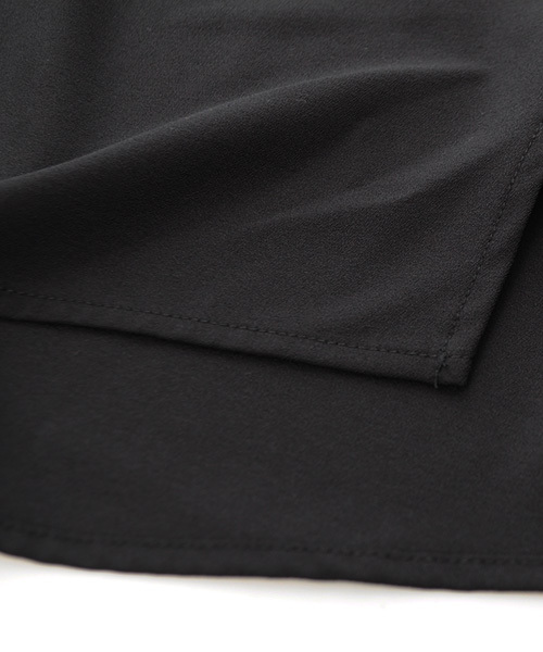 Luz Llena (philter)（ラズレナ　フィルター）の「ジョーゼットVネックスキッパーシャツ（シャツ/ブラウス・レディース・ベージュ/ブラック/オフホワイト・MEDIUM）」の11枚目の写真