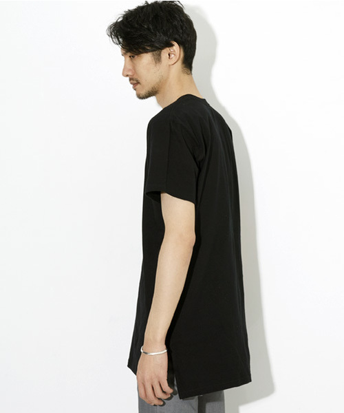 STUDIOUS（ステュディオス）の「【UNITED ATHLE】ヘビーウェイトロングレングススリットTシャツ 500901（Tシャツ/カットソー・メンズ・ホワイト/グレー/ブラック/ダークグレー・MEDIUM/LARGE）」の13枚目の写真