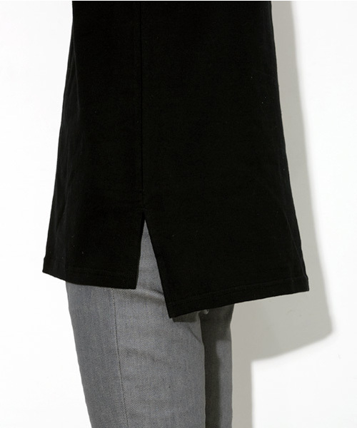 STUDIOUS（ステュディオス）の「【UNITED ATHLE】ヘビーウェイトロングレングススリットTシャツ 500901（Tシャツ/カットソー・メンズ・ホワイト/グレー/ブラック/ダークグレー・MEDIUM/LARGE）」の15枚目の写真