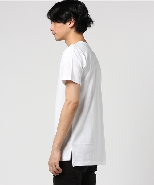 STUDIOUS（ステュディオス）の「【UNITED ATHLE】ヘビーウェイトロングレングススリットTシャツ 500901（Tシャツ/カットソー・メンズ・ホワイト/グレー/ブラック/ダークグレー・MEDIUM/LARGE）」の5枚目の写真