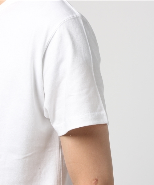 STUDIOUS（ステュディオス）の「【UNITED ATHLE】ヘビーウェイトロングレングススリットTシャツ 500901（Tシャツ/カットソー・メンズ・ホワイト/グレー/ブラック/ダークグレー・MEDIUM/LARGE）」の8枚目の写真