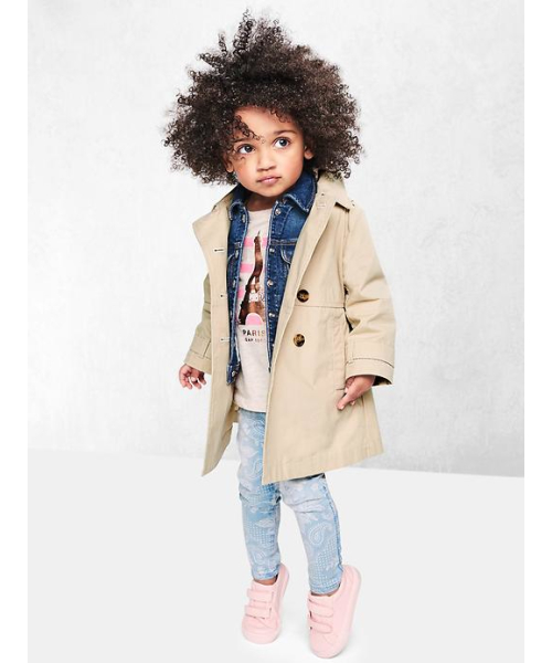 GAP（ギャップ）の「Gap トレンチコート（トレンチコート・キッズ・ベージュ・105cm/95cm/110cm/80ｃｍ/90cm/100cm）」の5枚目の写真