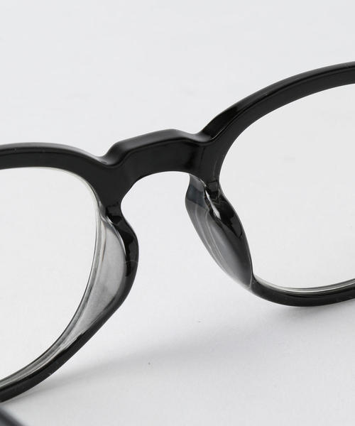 green label relaxing(グリーンレーベルリラクシング)の「BC GLR CLEAR WELLINGTON めがね / ウェリントン(メガネ・メンズ・ダークブラウン/ブラック・FREE)」の5枚目の写真