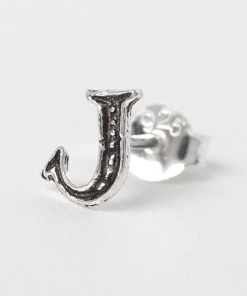 VIBGYOR Women(ヴィブジョー ウィメン)の「OLDイニシャルピアスSV925(OG)(ピアス(片耳用)・レディース・A/J/Q/X/P/Y/T/U/W/K/M/N/C/E/F/G/I/S・FREE)」の9枚目の写真