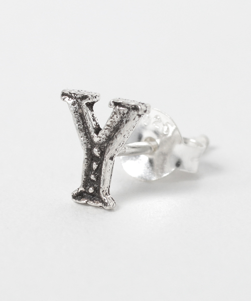 VIBGYOR Women(ヴィブジョー ウィメン)の「OLDイニシャルピアスSV925(OG)(ピアス(片耳用)・レディース・A/J/Q/X/P/Y/T/U/W/K/M/N/C/E/F/G/I/S・FREE)」の18枚目の写真