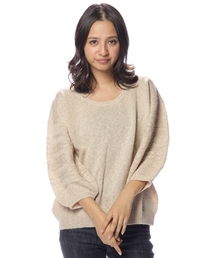 earth music&ecology | ｹ-ﾌﾞﾙ袖ﾕﾙ/KT(ニット/セーター)