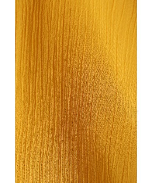 VENCEEXCHANGE（ヴァンスエクスチェンジ）の「シフォンヨウリュウスモック（シャツ/ブラウス・レディース・ホワイト/ブラック/イエロー/オレンジ・MEDIUM）」の14枚目の写真