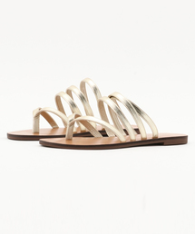 マルチストラップトングサンダル / MULTI-STRAP THONG SANDALS