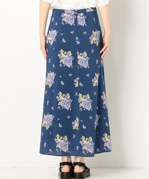 Another Edition（アナザーエディション）の「フラワープリントスカート2 ◆（スカート・レディース・ネイビー/ブラック・フリー）」の12枚目の写真