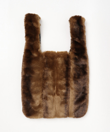 MOUSSY | FAUX FUR SHOPPER BAG(ショルダーバッグ)