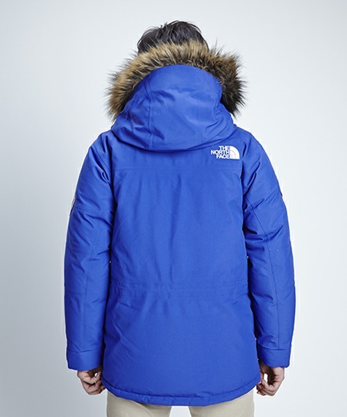 THE NORTH FACE（ザノースフェイス）の「【THE NORTH FACE】 ザ・ノース・フェイス アンタークティカ パーカー 「極地仕様 ダウン」 / Antarctica Parka（ダウンジャケット/コート・メンズ・ブラック/ブルー・L/M/S）」の5枚目の写真