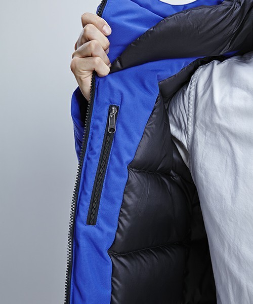 THE NORTH FACE（ザノースフェイス）の「【THE NORTH FACE】 ザ・ノース・フェイス アンタークティカ パーカー 「極地仕様 ダウン」 / Antarctica Parka（ダウンジャケット/コート・メンズ・ブラック/ブルー・L/M/S）」の15枚目の写真