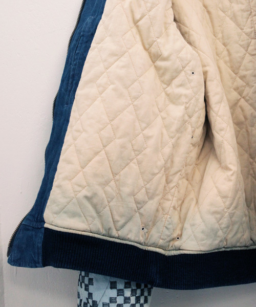 MR.OLIVE(ミスターオリーブ)の「MUU 80'S HAND CHECKER / DROP SHOULDER ZIP UP BLOUSON(ブルゾン・メンズ・インディゴブルー・LARGE/MEDIUM/SMALL)」の11枚目の写真