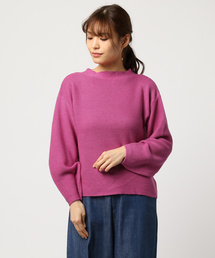 RIVE DROITE | スリーブコンシャスボートネックニット(ニット/セーター)