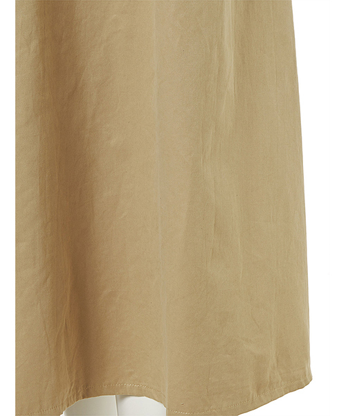 fifth(フィフス)の「バックシャンロングマキシワンピース(ワンピース・レディース・ベージュ/カーキ/ネイビー/グレー・MEDIUM)」の5枚目の写真