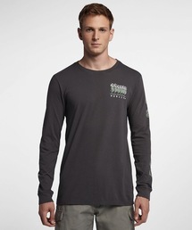 M HRLY HULA DSTRY TEE LS/ハーレー 長袖 ロンT