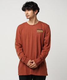 M HRLY HULA DSTRY TEE LS/ハーレー 長袖 ロンT