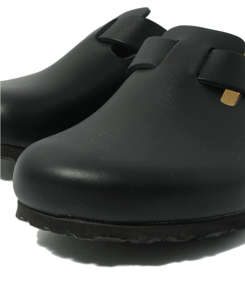 BIRKENSTOCK（ビルケンシュトック）の「BOSTON/ボストン　ブラックソフトフットベッド (MEN)（その他シューズ・メンズ・ブラック・39/40/41/42/43）」の6枚目の写真
