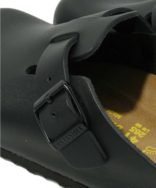 BIRKENSTOCK（ビルケンシュトック）の「BOSTON/ボストン　ブラックソフトフットベッド (MEN)（その他シューズ・メンズ・ブラック・39/40/41/42/43）」の7枚目の写真