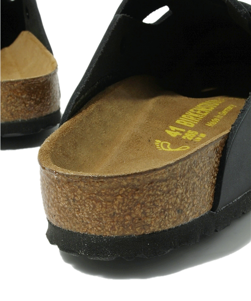BIRKENSTOCK（ビルケンシュトック）の「BOSTON/ボストン　ブラックソフトフットベッド (MEN)（その他シューズ・メンズ・ブラック・39/40/41/42/43）」の8枚目の写真