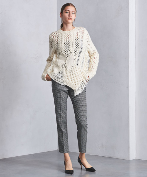未使用ユナイテッドアローズ　INCOTEX AMELIA  チェックスリムパンツ UNITED ARROWS（ユナイテッドアローズ）の「＜INCOTEX(インコ