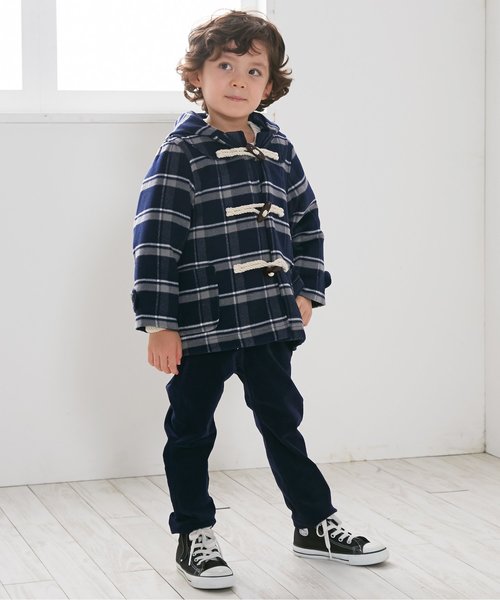 apres les cours(アプレレクール)の「コールテン長パンツ 10分丈(その他パンツ・キッズ・エンジ/ベージュ/ネイビー/オフホワイト・90/100/110/120/80/130/140)」の8枚目の写真