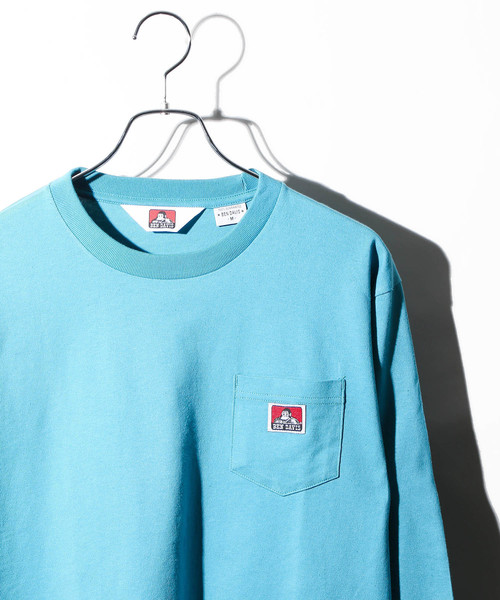 BEN DAVIS（ベンデイビス）の「WEGO/BEN DAVISポケットロンT（Tシャツ/カットソー・メンズ・グリーン系その他/ダークグリーン/レッド/オレンジ/ベージュ/ホワイト/ブラック/パープル系その他・MEDIUM/LARGE）」の6枚目の写真