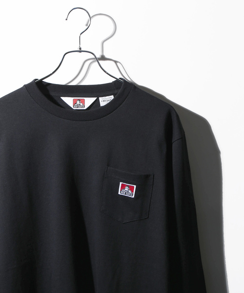 BEN DAVIS（ベンデイビス）の「WEGO/BEN DAVISポケットロンT（Tシャツ/カットソー・メンズ・グリーン系その他/ダークグリーン/レッド/オレンジ/ベージュ/ホワイト/ブラック/パープル系その他・MEDIUM/LARGE）」の3枚目の写真