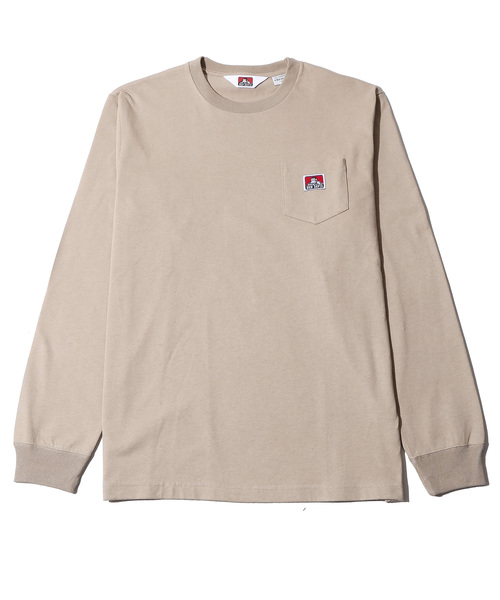 BEN DAVIS（ベンデイビス）の「WEGO/BEN DAVISポケットロンT（Tシャツ/カットソー・メンズ・グリーン系その他/ダークグリーン/レッド/オレンジ/ベージュ/ホワイト/ブラック/パープル系その他・MEDIUM/LARGE）」の21枚目の写真