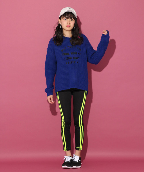 repipi armario(レピピ アルマリオ)の「サイドラインカットレギンス(その他パンツ・キッズ・その他1/その他2/パープル/ライトグリーン/レッド系その他・X-SMALL/LARGE/SMALL/MEDIUM)」の20枚目の写真